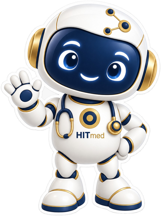 Hito, el robot de HITmed, saludando